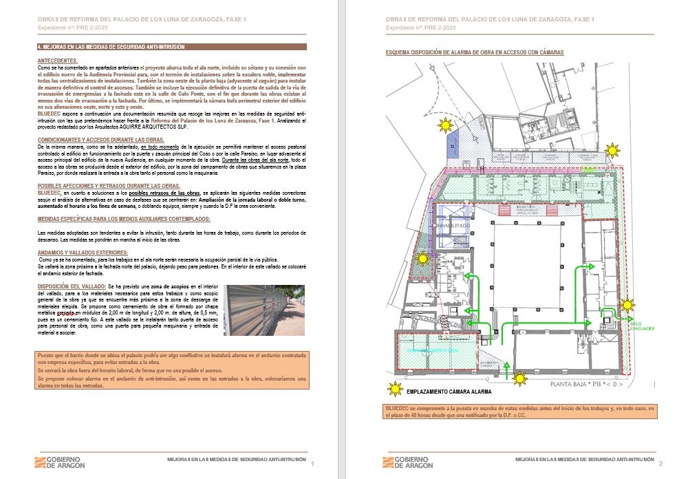 Documentación técnica licitaciones